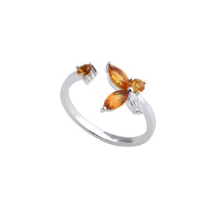 Nhan da Citrine 21N121