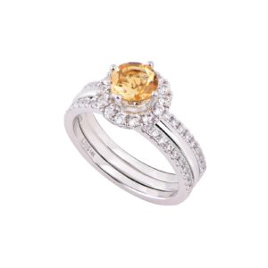 Nhan da Citrine 21N354