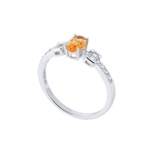 Nhan da Citrine 22N104