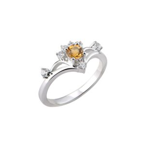 Nhan da Citrine 22N299