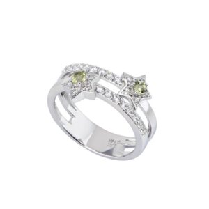 Nhẫn đá Peridot 22N263 8 Nhan da Peridot 22N263