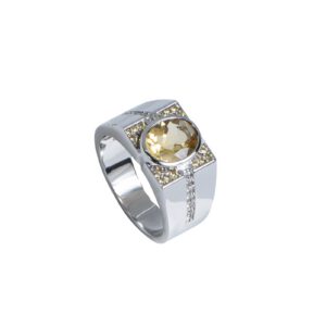 Nhan nam da Citrine 20NN019NA 1