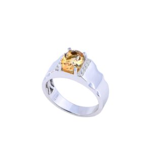 Nhan nam da Citrine 21NN032