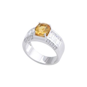 Nhan nam da Citrine 21NN056