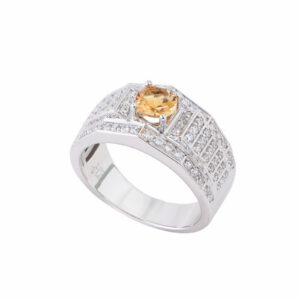 Nhan nam da Citrine 21NN103