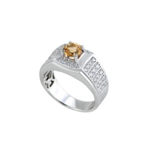 Nhan nam da Citrine 21NN110