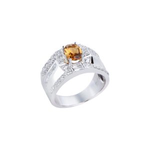 Nhẫn nam đá Citrine 22NN003 30 Nhan nam da Citrine 22NN003