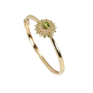 Vong tay da Peridot QB0022C60