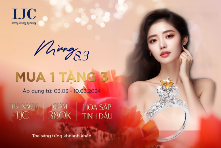 MỪNG 8/3, MUA 1 TẶNG 3