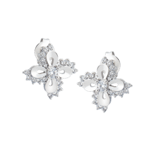 Bông Tai đá CZ 24B011 17 bong tai da CZ 24B011