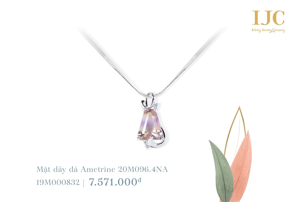 ĐEO TRANG SỨC ĐÁ QUÝ AMETRINE NHƯ THẾ NÀO LÀ TỐT NHẤT?