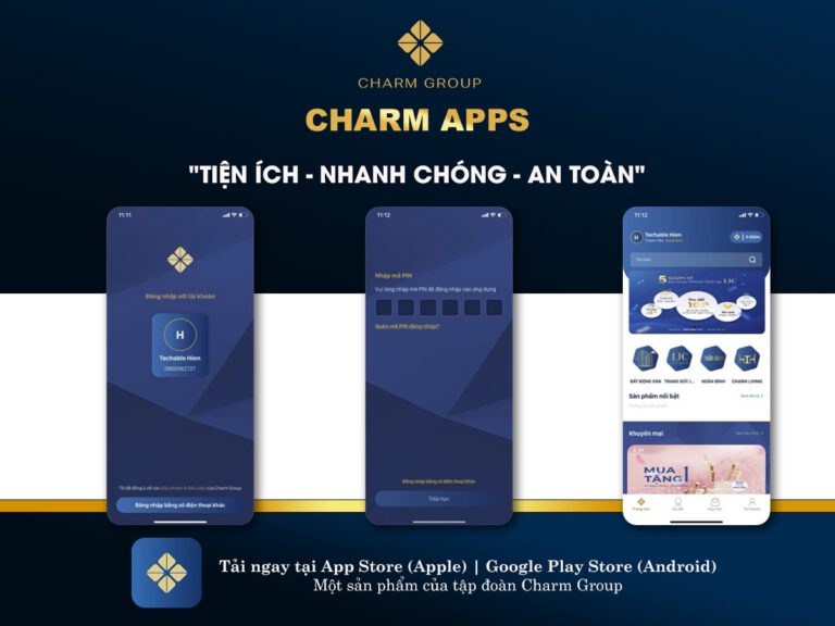CHARM GROUP RA MẮT ỨNG DỤNG KẾT NỐI KHÁCH HÀNG CHARM APPS 1 CHARM GROUP RA MẮT ỨNG DỤNG KẾT NỐI KHÁCH HÀNG CHARM APPS