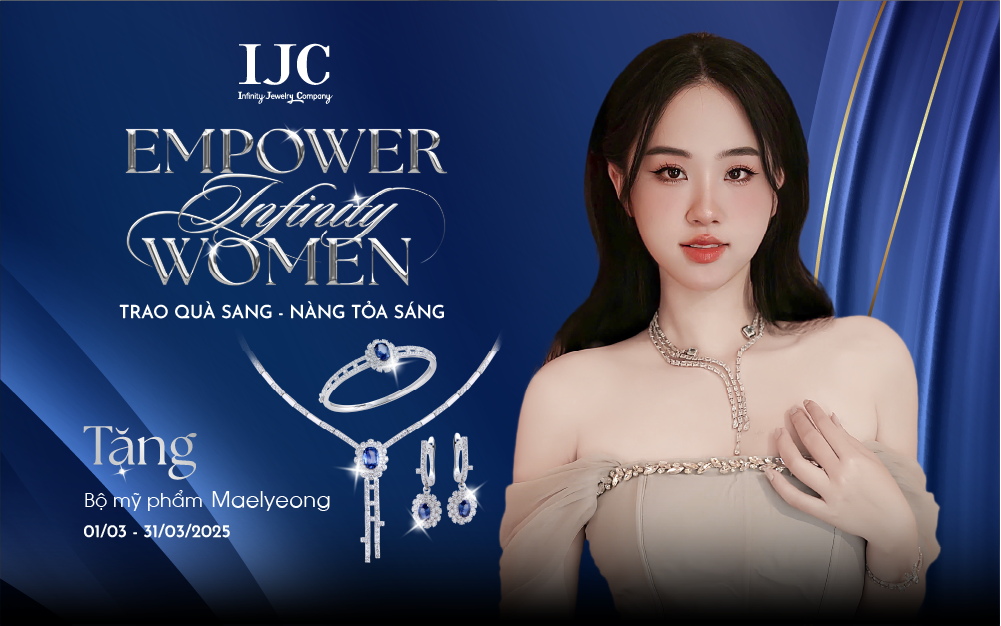 ijc uu dai thang 3 mua trang suc tang my pham