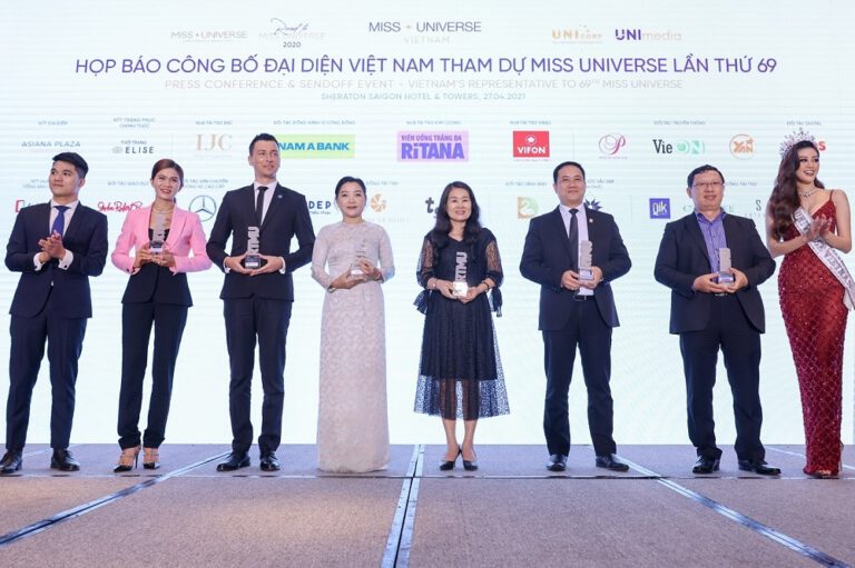 IJC TẠI SỰ KIỆN KHỞI ĐỘNG CUỘC THI HOA HẬU HOÀN VŨ VIỆT NAM 2021