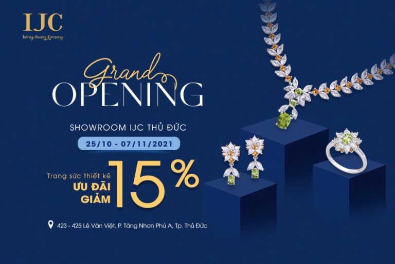 THÔNG BÁO KHAI TRƯƠNG SHOWROOM IJC TẠI TP. THỦ ĐỨC