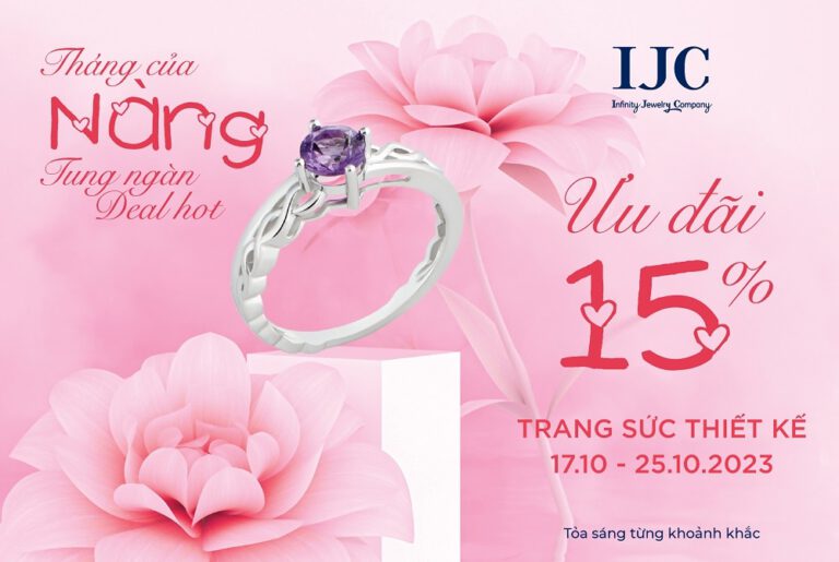 THÁNG CỦA NÀNG, TUNG NGÀN DEAL HOT, ƯU ĐÃI 15%
