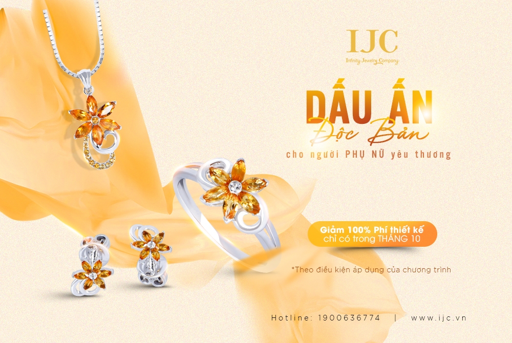 TẶNG 100% PHÍ THIẾT KẾ TRANG SỨC TRONG THÁNG 10 2 TẶNG 100% PHÍ THIẾT KẾ TRANG SỨC TRONG THÁNG 10