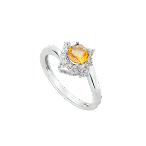 nhan da Citrine 22N206