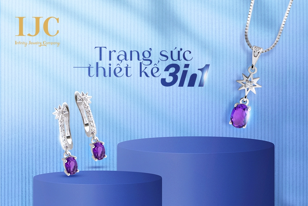 TRANG SỨC THIẾT KẾ 3IN1 2 TRANG SỨC THIẾT KẾ 3IN1
