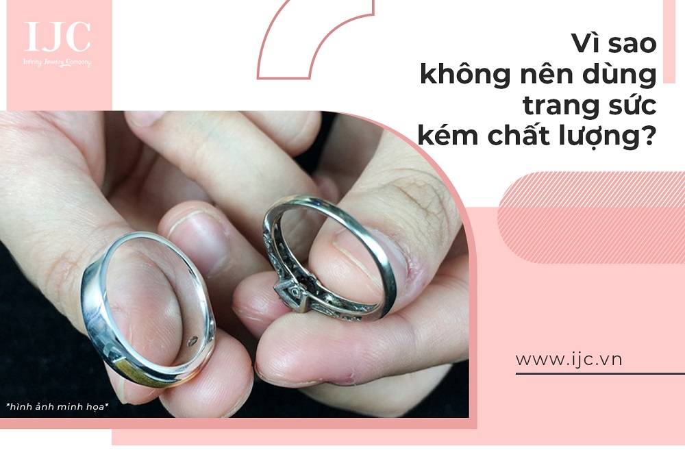 vi sao khong nen deo trang suc kem chat luong