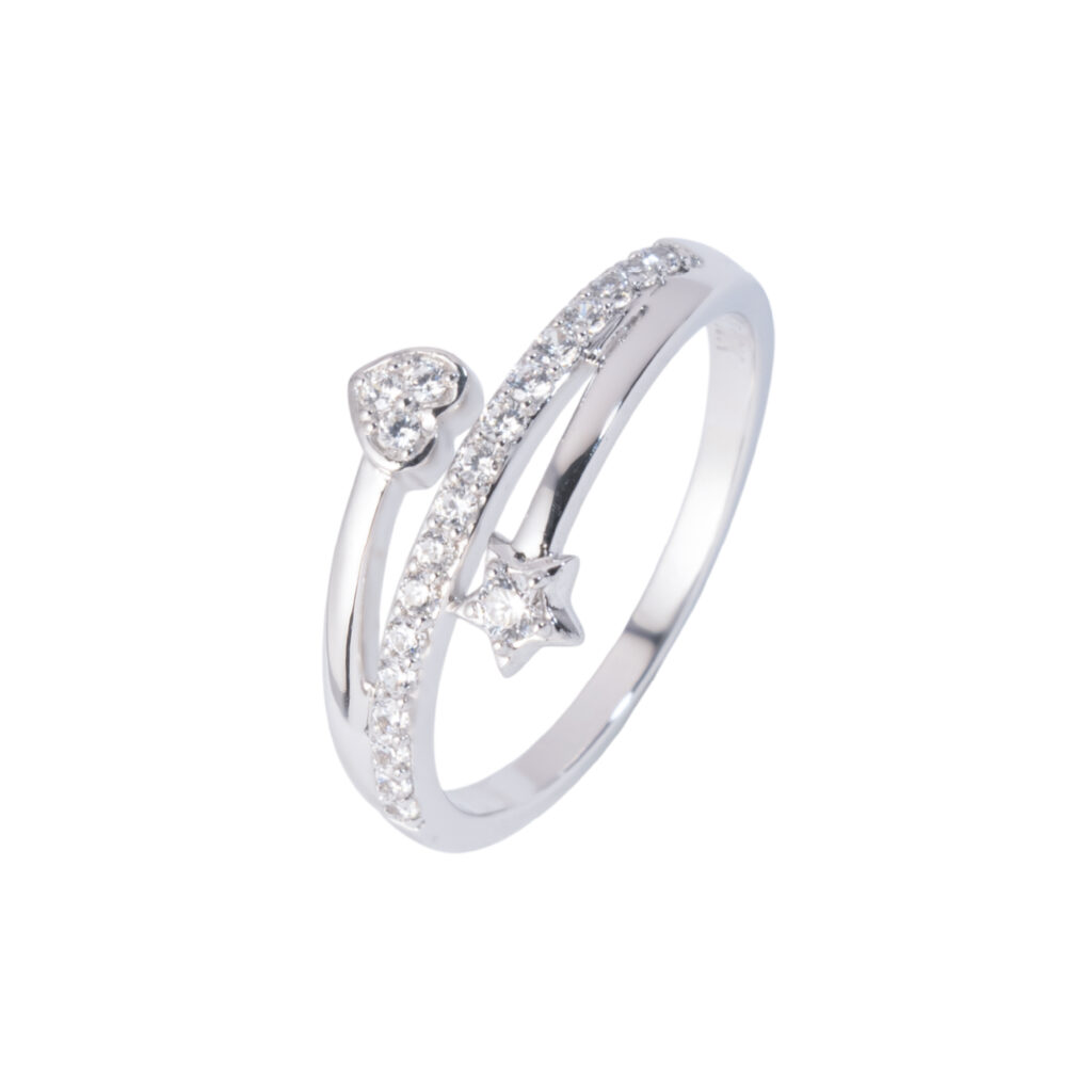 Nhẫn đính đá CZ