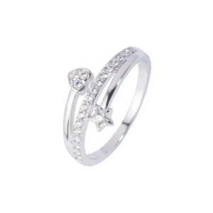 NHẪN NỮ CJ-25NS4070 14 Nhẫn đính đá CZ