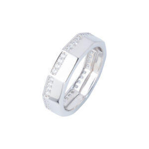 NHẪN NAM CJ-25NN3008 6 Nhẫn nam đính đá CZ