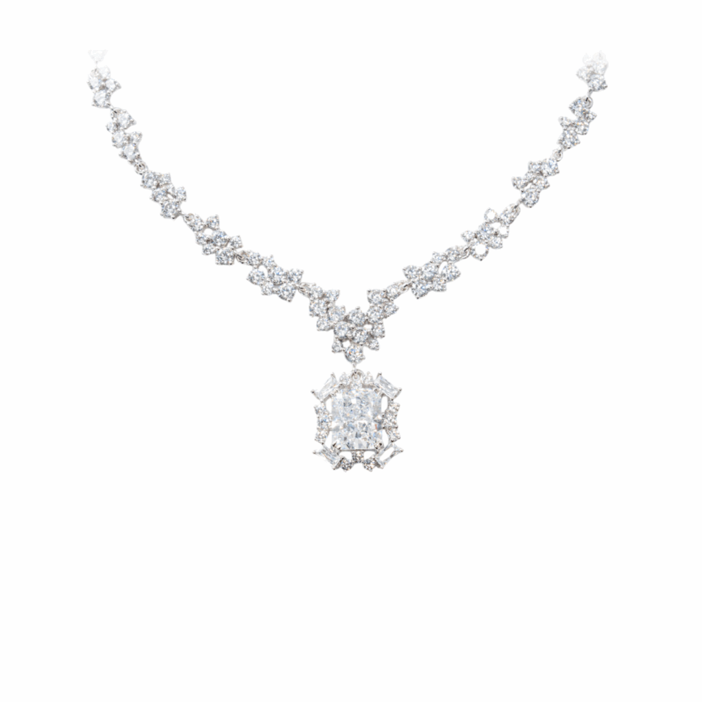 Dây chuyền nữ đính đá CZ