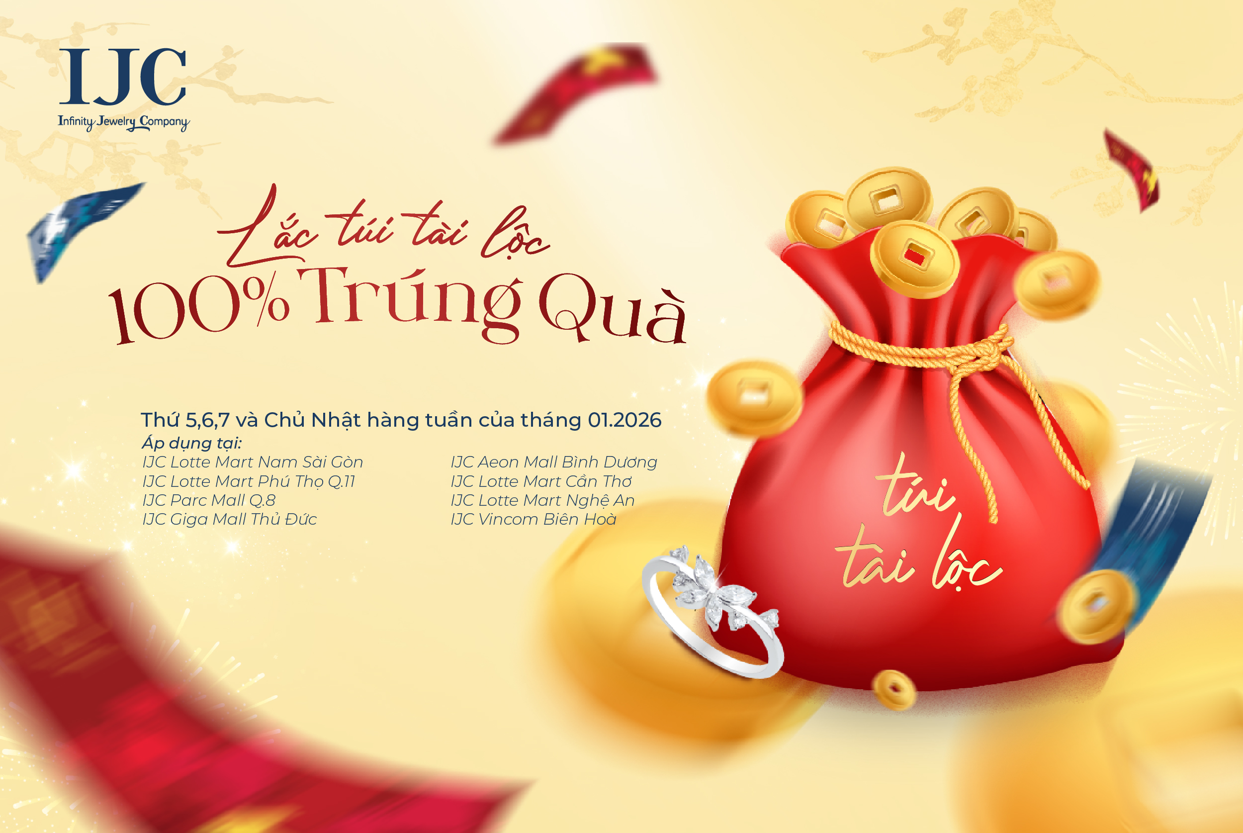 🧧 ACTIVATION: LẮC TÚI TÀI LỘC - 100% TRÚNG QUÀ 1 BANNER BAI VIET WEB