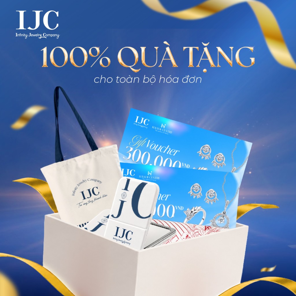 💥 TẶNG VÀNG 999.9 CÙNG LOẠT ƯU ĐÃI HẤP DẪN MỪNG KHAI TRƯƠNG IJC HANOI CENTRE 4 4 4