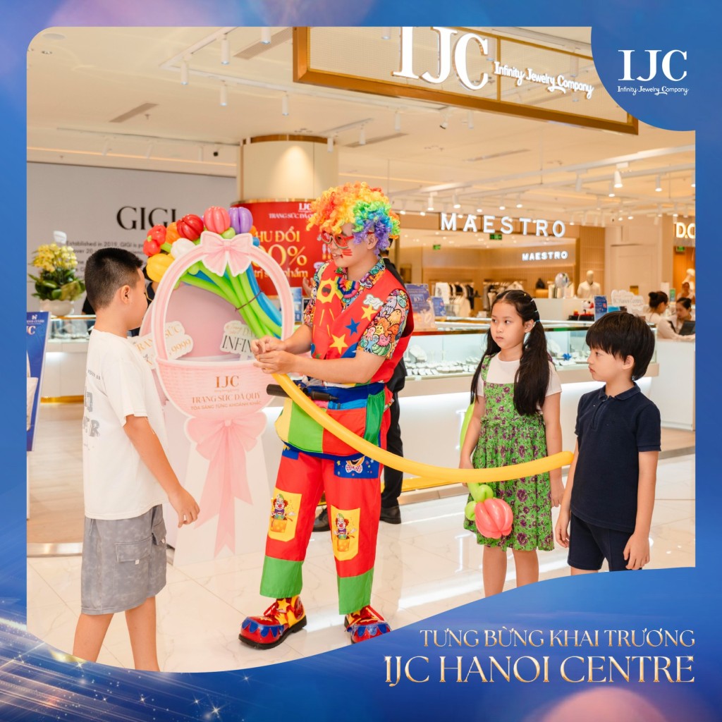 GRAND OPENING - IJC HÀ NỘI CENTRE CHÍNH THỨC KHAI TRƯƠNG CHÀO ĐÓN HÀNG TRĂM LƯỢT KHÁCH 5 5 2