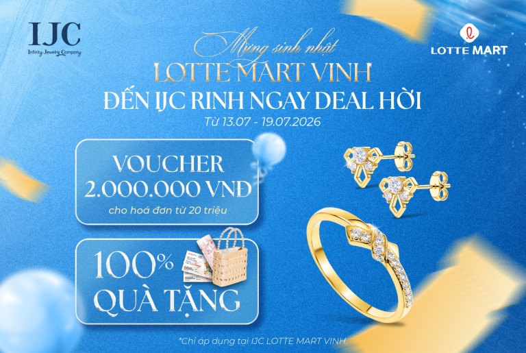 MỪNG SINH NHẬT LOTTE MART VINH – ĐẾN IJC RINH NGAY DEAL HỜI! 