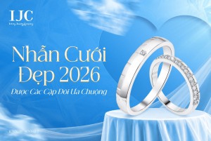 Xu Hướng Nhẫn Cưới Đẹp 2026 Tối Giản Được Các Cặp Đôi Ưa Chuộng