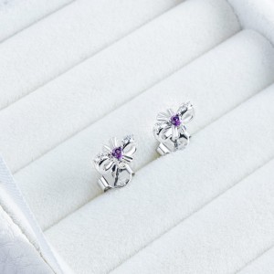 Trang sức IJC - Trang sức đá quý cao cấp 89 Bong tai no dinh da Amethyst 2 1