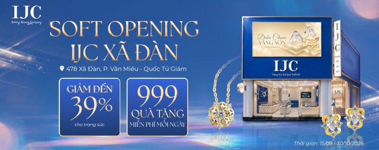 SOFT OPENING IJC XÃ ĐÀN: ƯU ĐÃI ĐẾN 39% KÈM QUÀ TẶNG MIỄN PHÍ MỖI NGÀY 1 Chương trình ưu đãi Soft Opening IJC XÃ ĐÀN