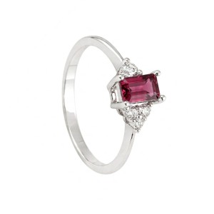 NHẪN NỮ CJ 25NS1193 8 Nhan da Rhodolite chu nhat IJC