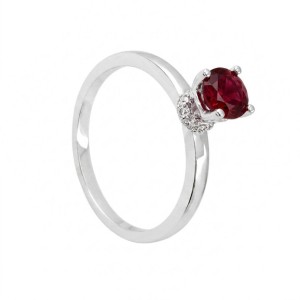 NHẪN NỮ CJ 25NS1267 5 Nhan nu dai cao da Garnet IJC