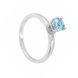 NHẪN NỮ CJ 25NS1267 7 Nhan nu dai cao da Swiss Topaz IJC