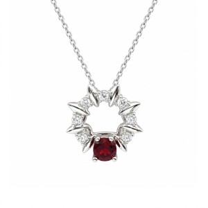 Mat day chuyen garnet