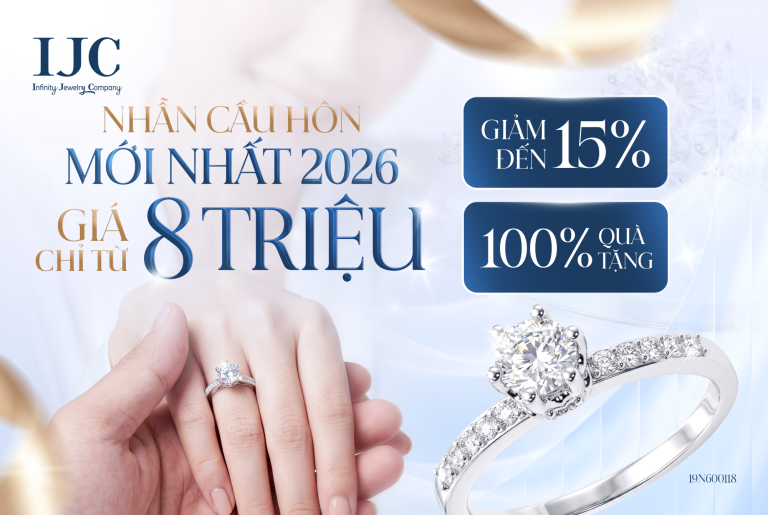 Nhẫn cầu hôn chỉ từ 8 triệu Chọn đúng ưu tiên để chiếc nhẫn vẫn tinh tế và đáng nhớ