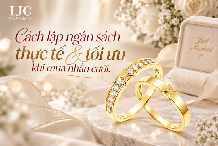 Nhẫn cưới giá bao nhiêu và cách lập ngân sách thực tế tối ưu khi mua nhẫn cưới,