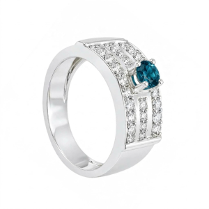 NHẪN NAM CJ 26NN2011 17 Nhan nam da London Topaz
