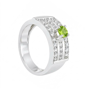 NHẪN NAM CJ 26NN2011 16 Nhan nam da Peridot