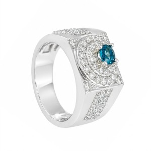 NHẪN NAM CJ 26NN2012 16 Nhan nam dinh da London Topaz