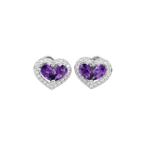 BÔNG TAI CJ 26BT1.003NMBL 10 Bong tai da amethyst IJC