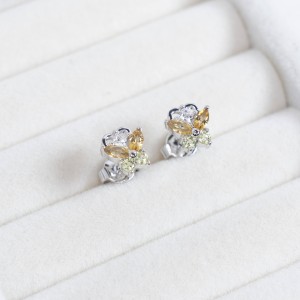 Trang sức IJC - Trang sức đá quý cao cấp 87 Bong tai da citrine IJC 2