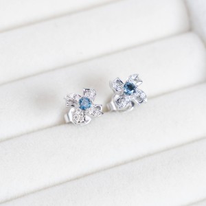Trang sức IJC - Trang sức đá quý cao cấp 93 Bong tai da topaz IJC