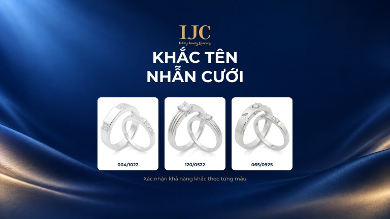 Khắc tên nhẫn cưới: Gợi ý dấu ấn của hai người | IJC