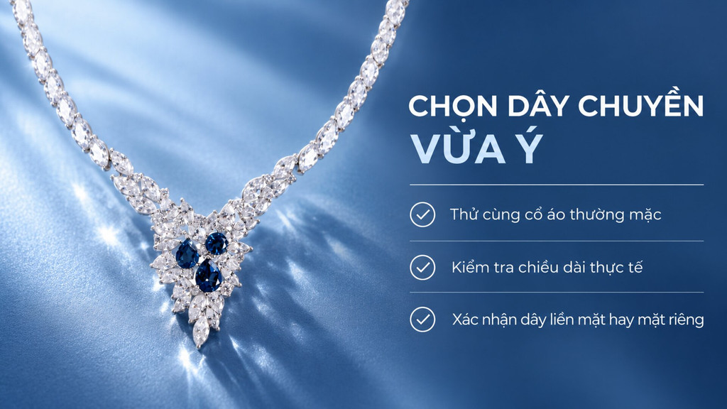 cach chon day chuyen vang nu