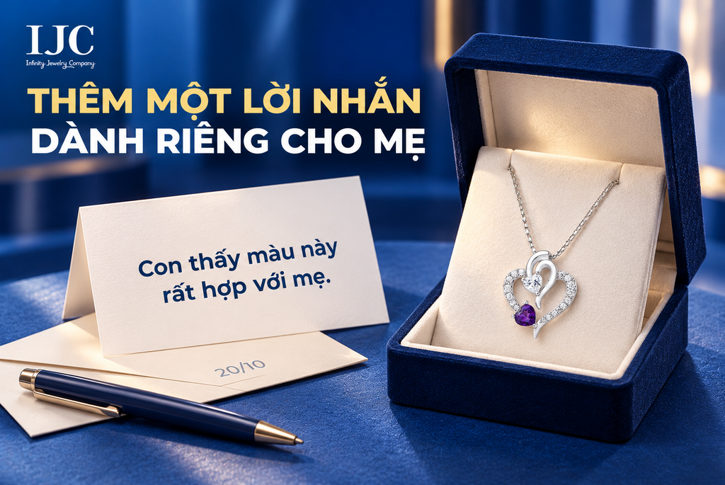 Quà 20/10 cho mẹ: Trang sức hợp gu, dễ đeo | IJC 6 qua tang me dip 20 10
